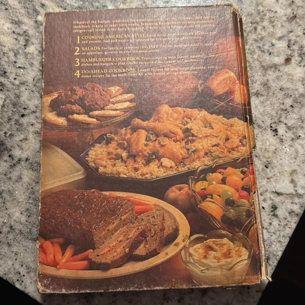 Vintage Betty Crocker's 4-in-1 Cookbook Collection